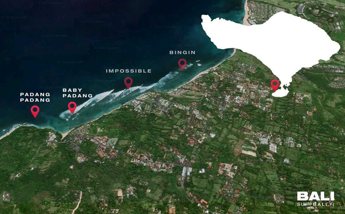 carte-bali-spot-surf-padang-padang Carte du spot de surf de Padang Padang à Bali